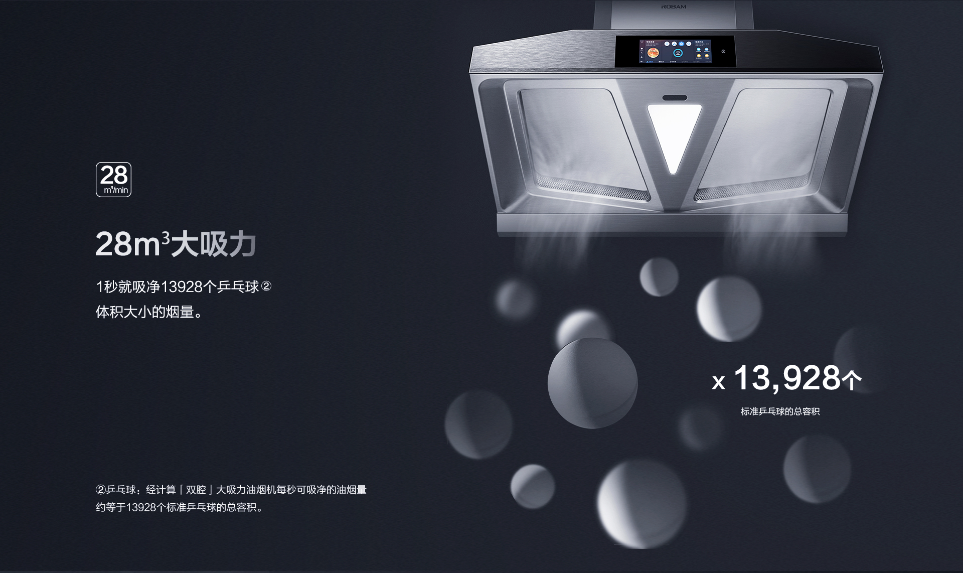 老板烟机28立方超大吸力双腔双吸CXW-260-8236S