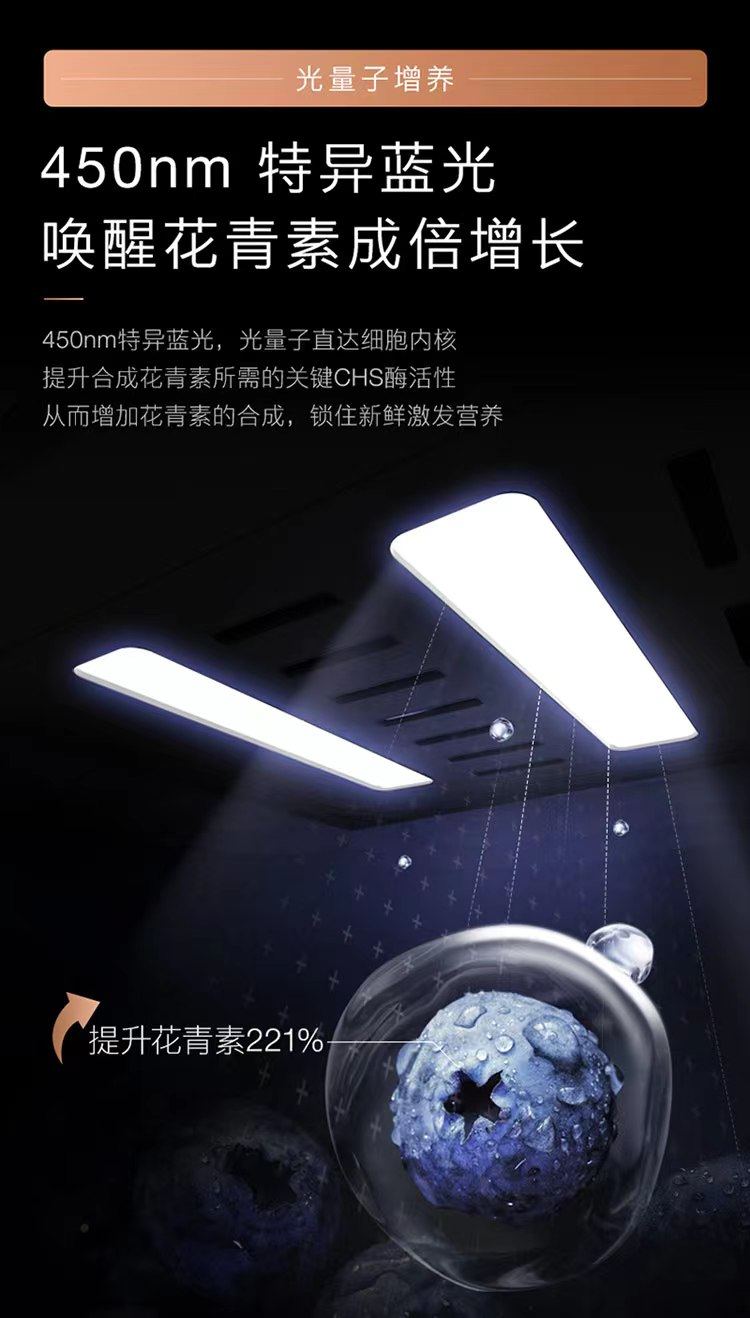 美的高端定制品牌COLMO冰箱十字开CRBS535V-P2十字云雾岩零嵌