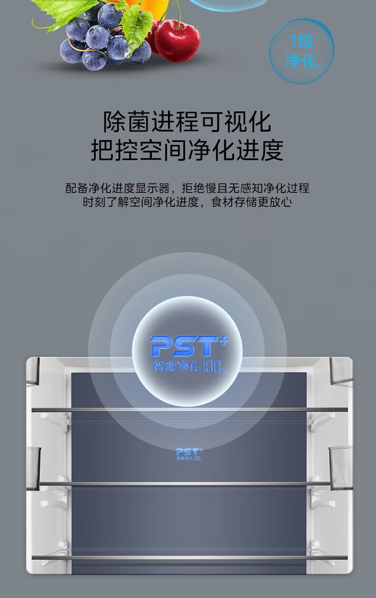 美的冰箱十字开BCD-519WSGPZM