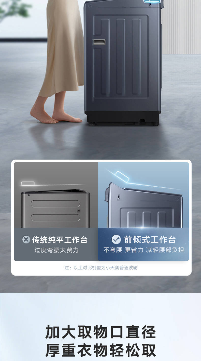 小天鹅洗衣机全自动波轮TB100M092DZ