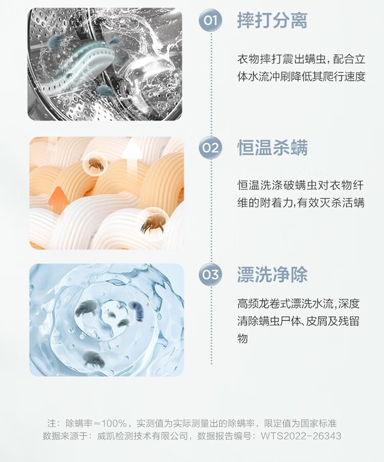 小天鹅洗衣机洗烘一体机TD100V26DY