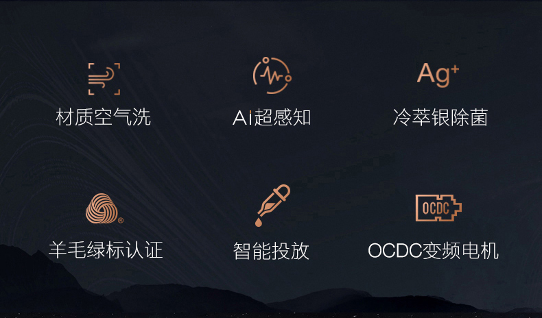 美的高端定制品牌COLMO洗衣机滚筒CLDS10YE