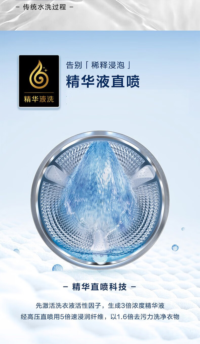 海尔洗衣机洗烘一体滚筒EG100HPLUSSL6U1