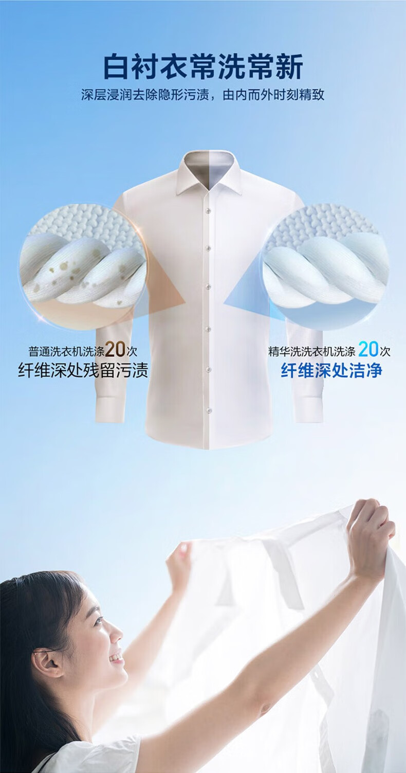 海尔洗衣机洗烘一体滚筒EG100HPLUSSL6U1