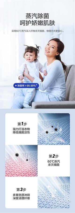 海尔洗衣机滚筒EG100HPRO7S