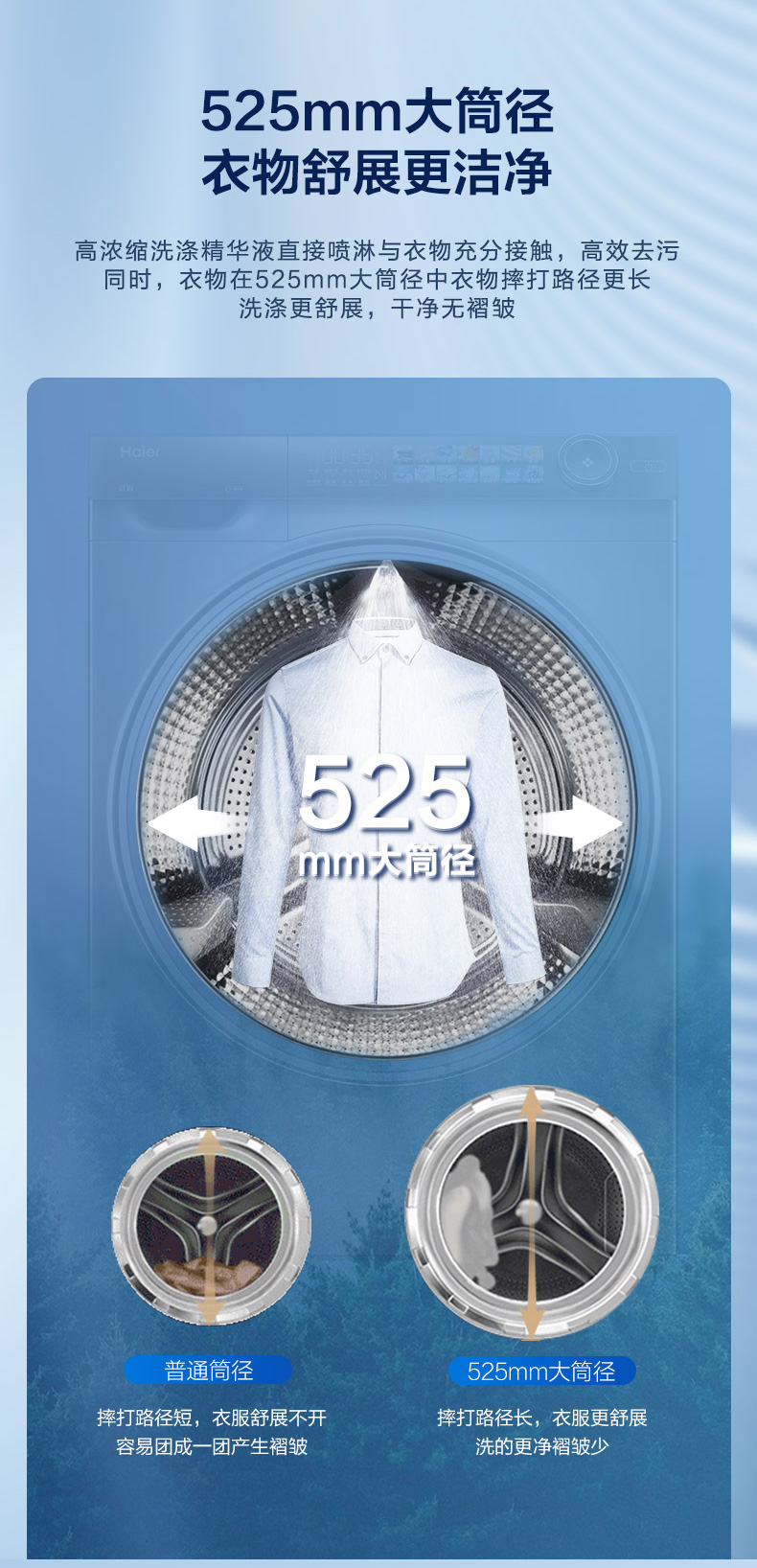 海尔洗衣机滚筒G10028HBD14LS