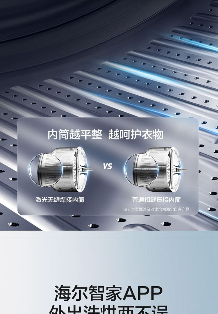 海尔洗衣机滚筒G100388BD14LSU1