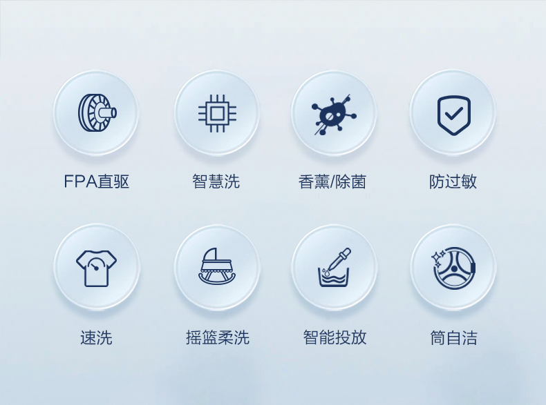 海尔洗衣机滚筒XQG100-BD12366