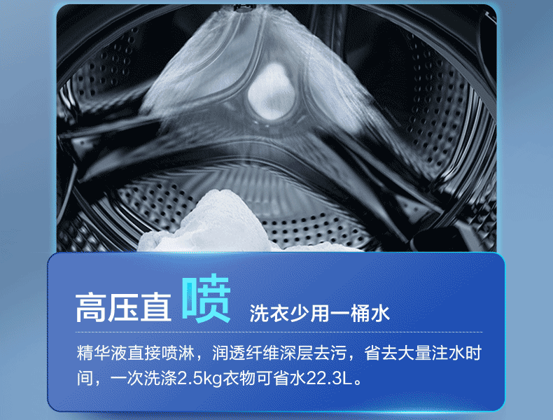 海尔洗衣机滚筒XQG100-BD14376LU1