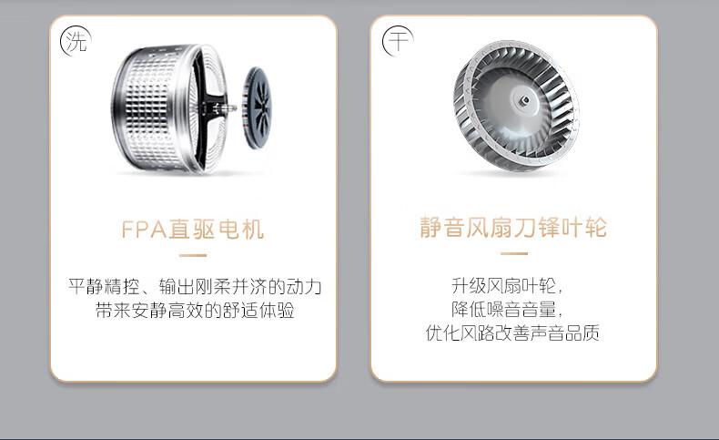 卡萨帝洗烘套装C1 D10L5ELU1+CGQ 10FL5EU1