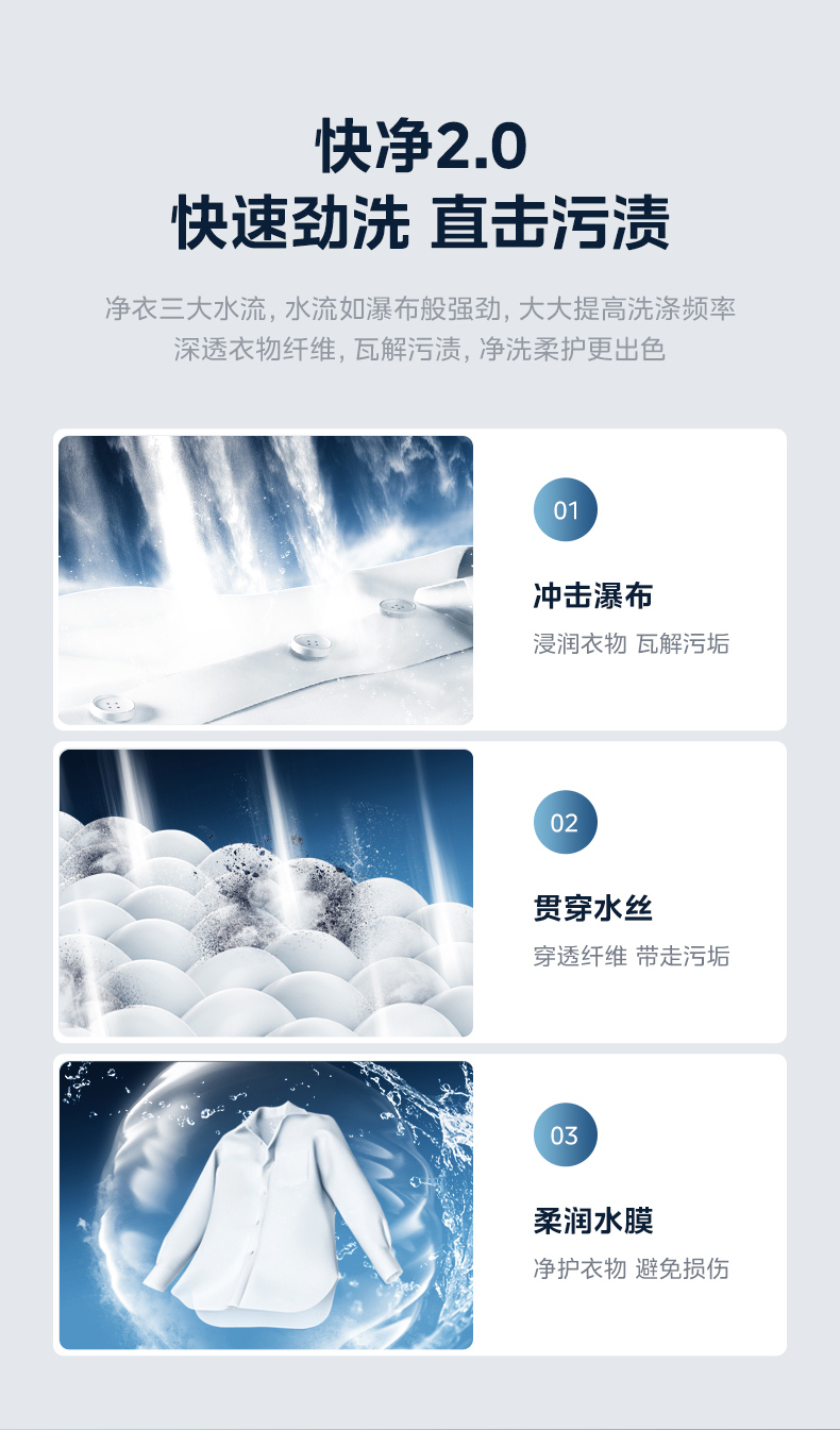 美的洗衣机滚筒MG100S11