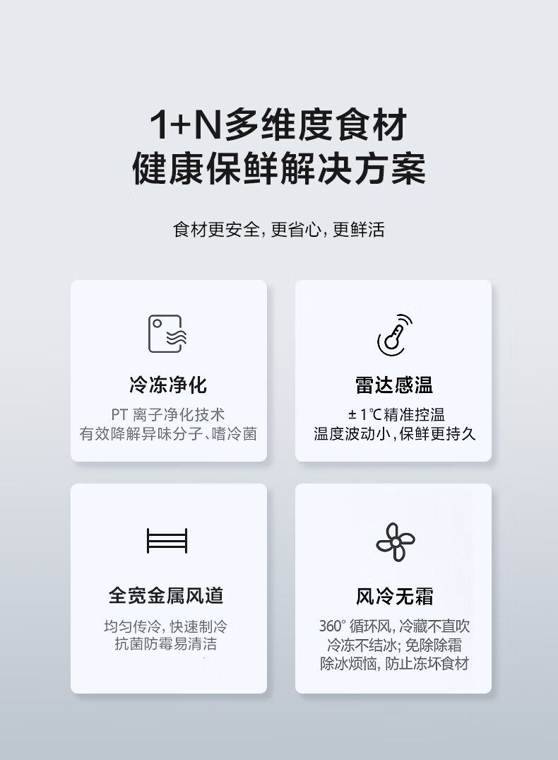 美的冰箱对开BCD-601WKGPZMB墨兰灰