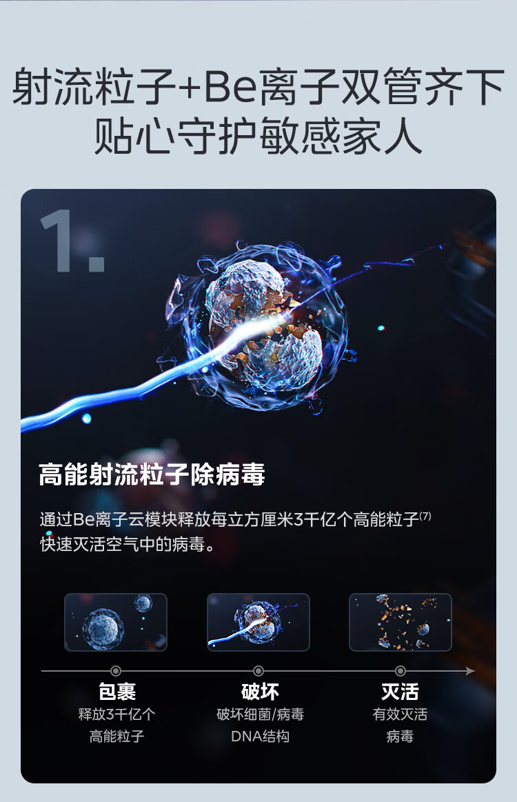 美的空调巨瀑风3P柜机KFR-72W/BDN8Y-VC201(1)