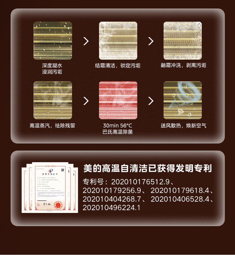 美的空调巨瀑风3P柜机KFR-72W/BDN8Y-VC201(1)