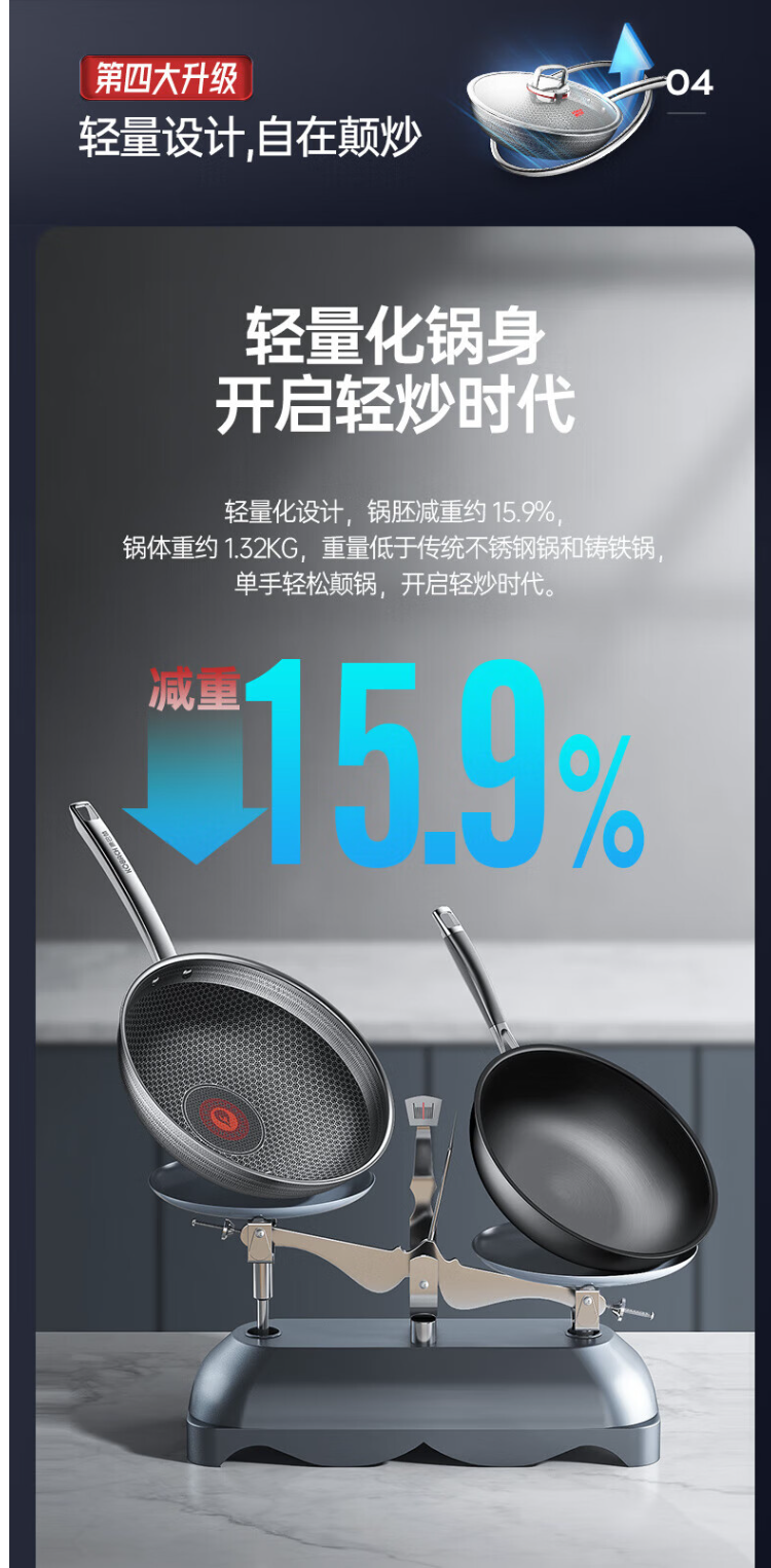 康巴赫炒锅六代KGH-C32A