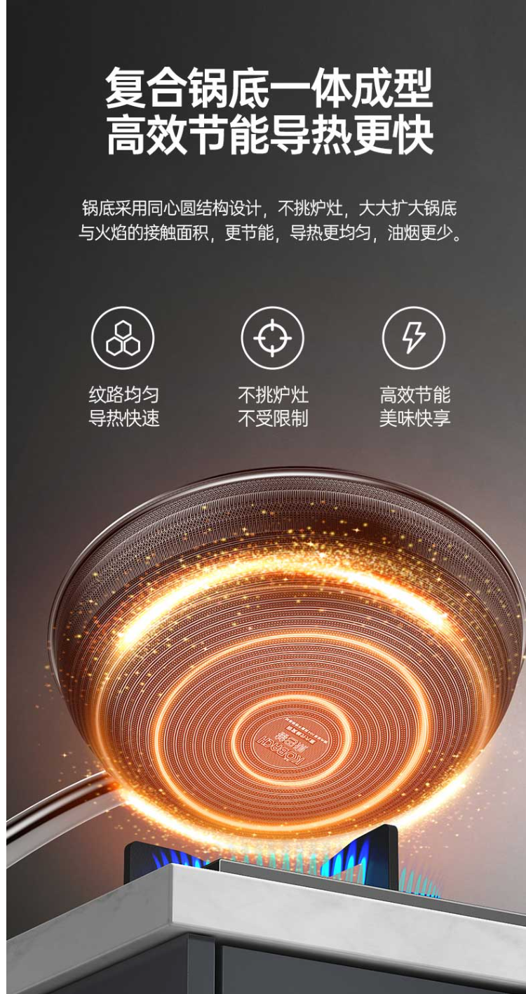 康巴赫炒锅六代KGH-C32A