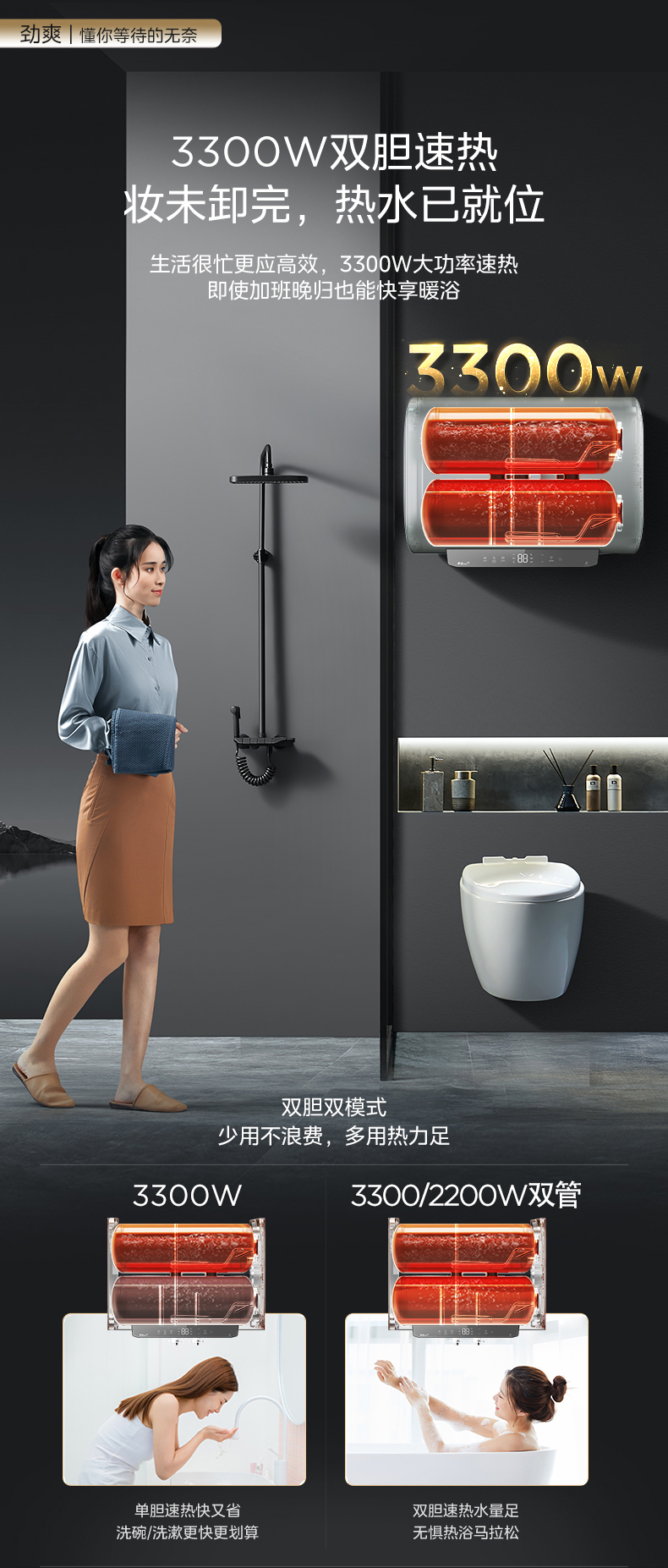 美的电热水器F60-33UH3(HE)