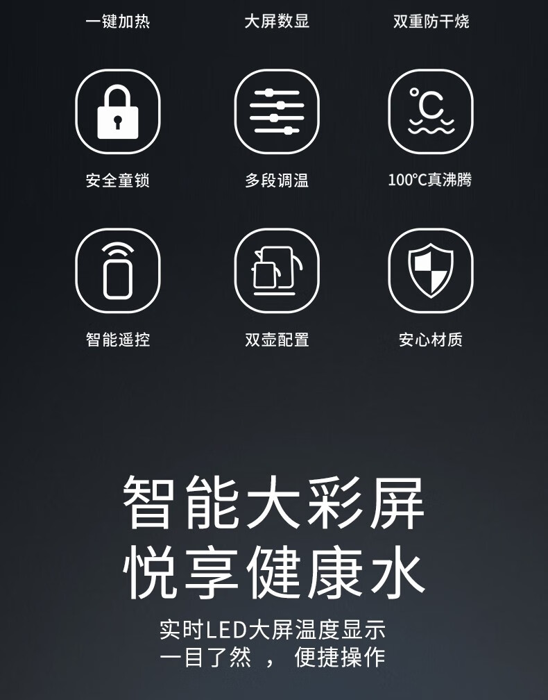 志高茶吧机CBM3(煮茶)保时捷黑语音
