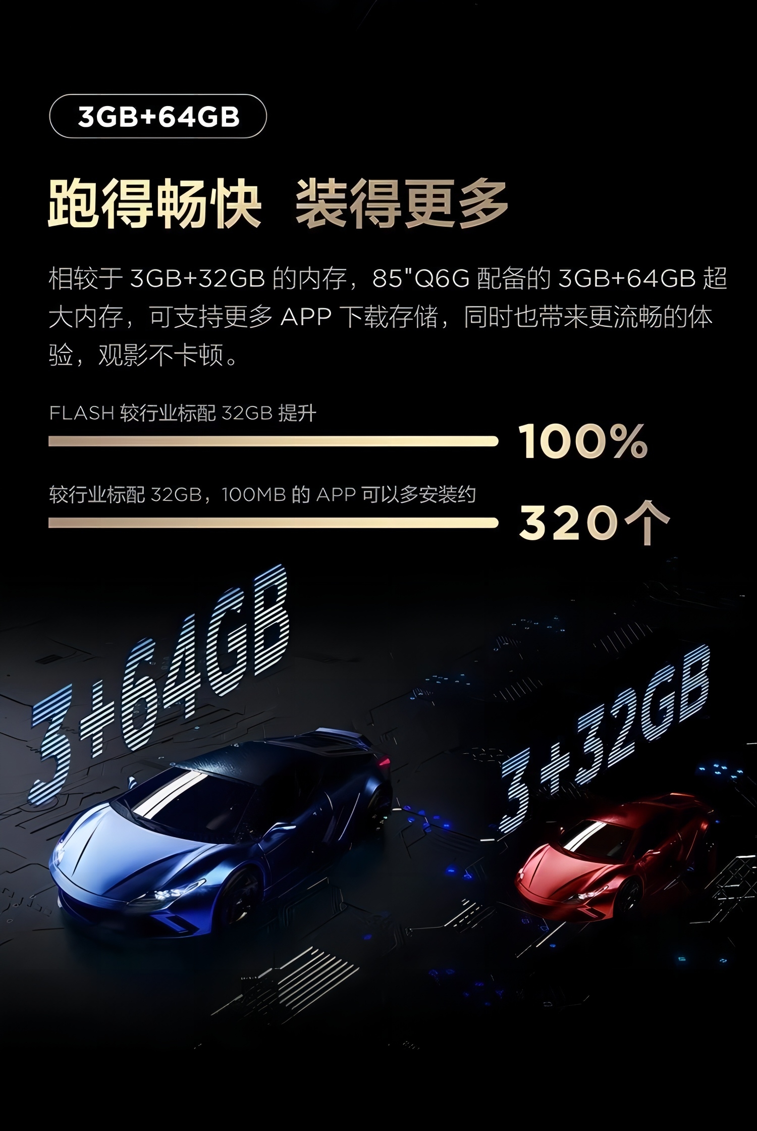 TCL电视85英寸85Q6G