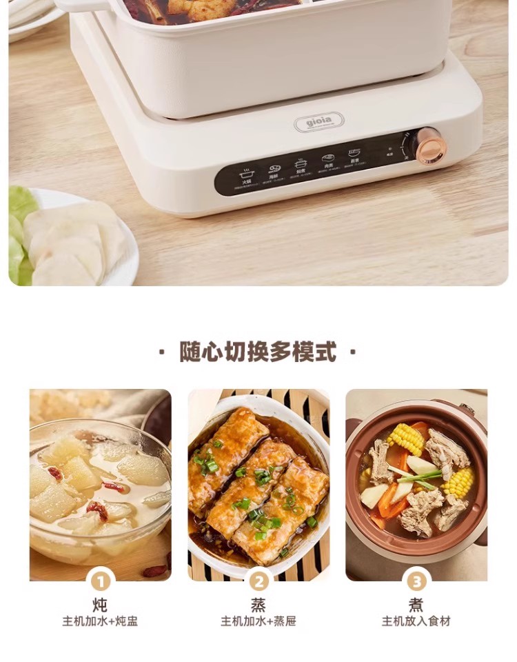 焦亚gioia电煮锅JY-FDG03