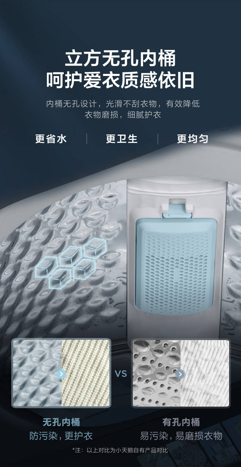 小天鹅洗衣机全自动波轮TB100Q816DB