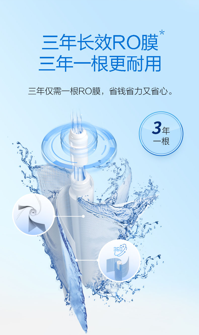 沁园净水器KRL6905