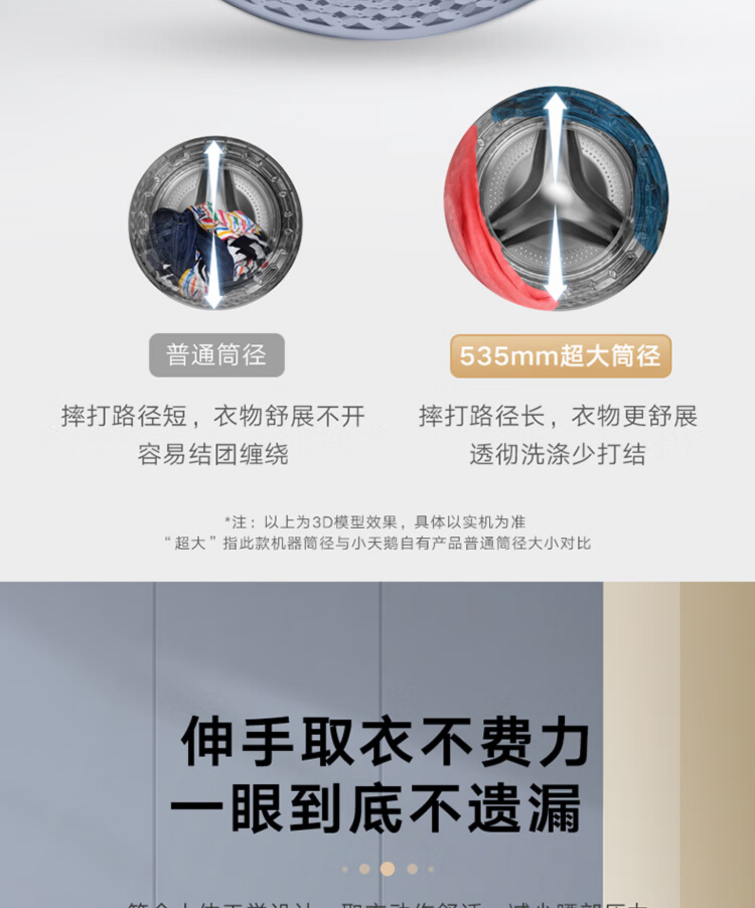 小天鹅洗衣机滚筒TG100VJD817MIZ