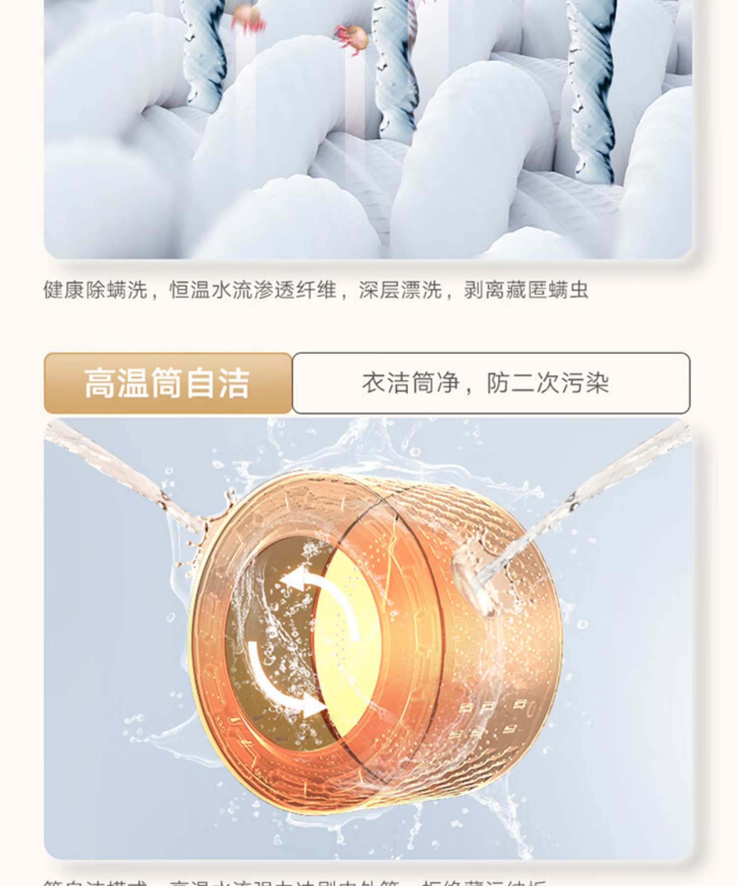 小天鹅洗衣机滚筒TG100VJD817MIZ