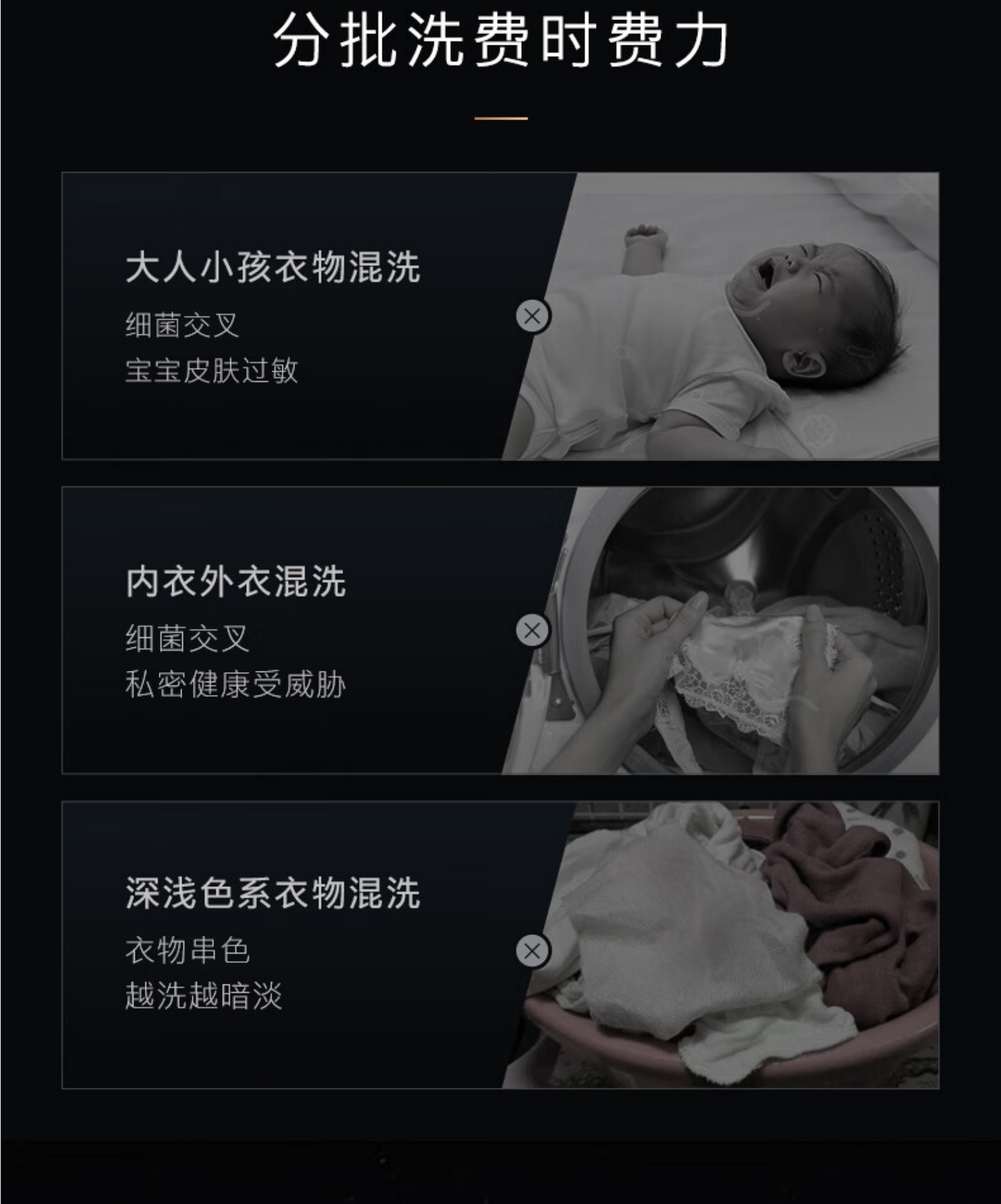 美的高端定制品牌COLMO洗衣机 滚筒子母舱分区 CLGG13E 子母舱分区洗衣机