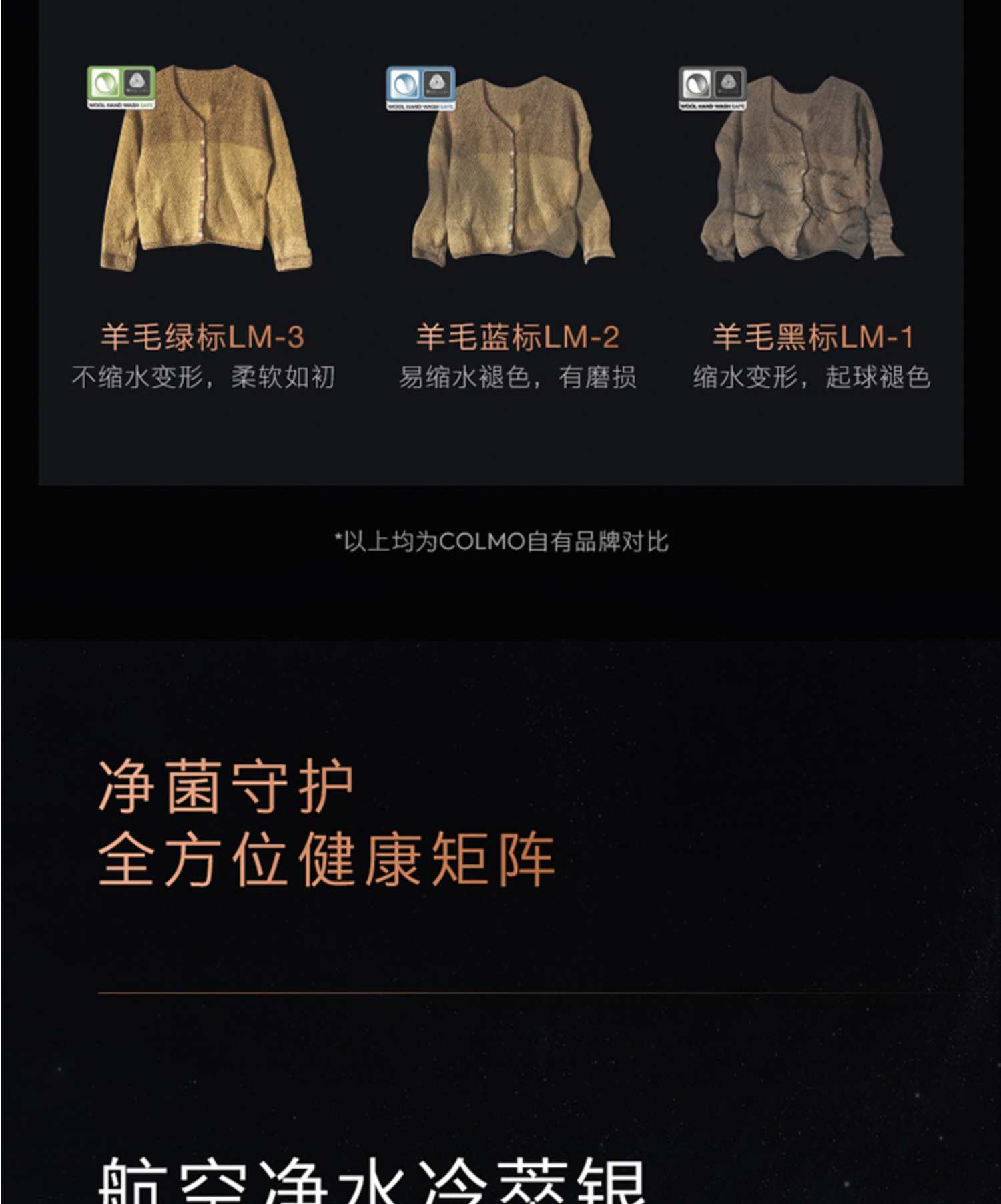 美的高端定制品牌COLMO洗衣机滚筒CLDS10E