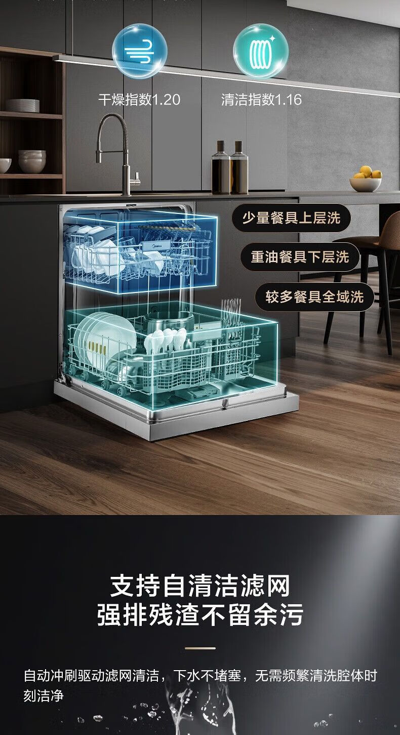 美的洗碗机S65