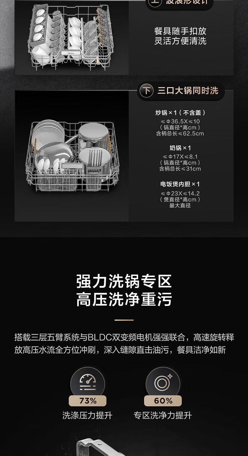 美的洗碗机S65