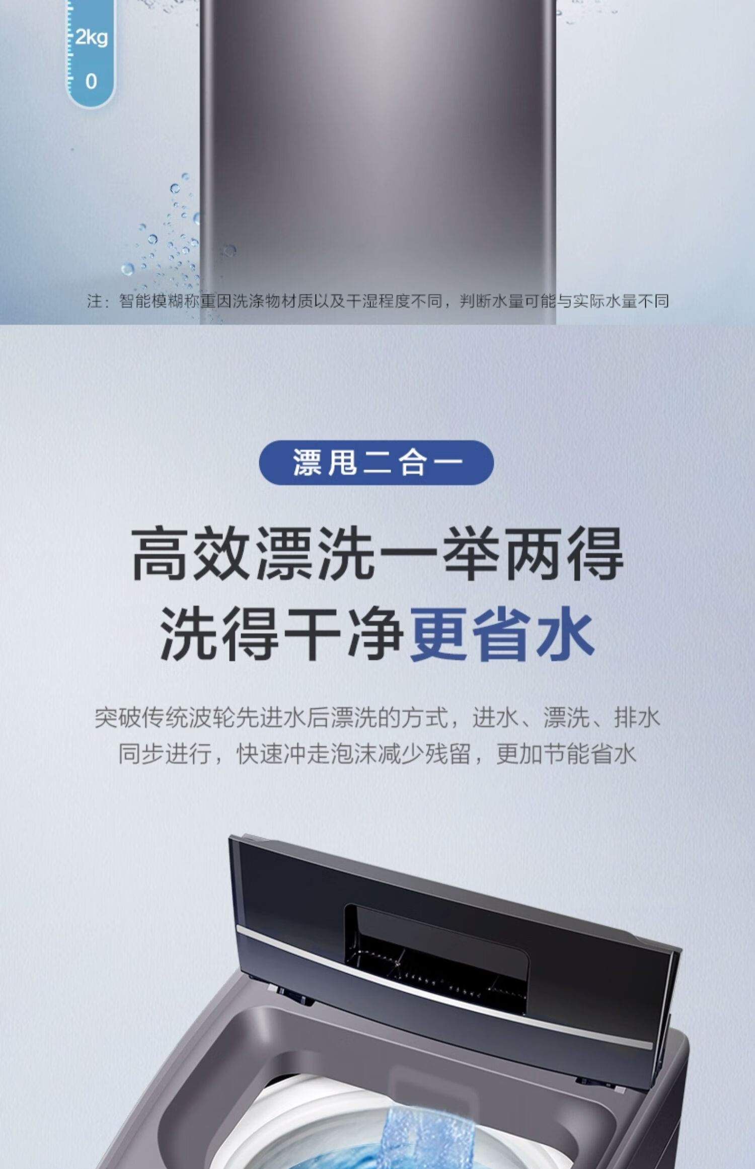 海尔洗衣机全自动EB80M30Mate1