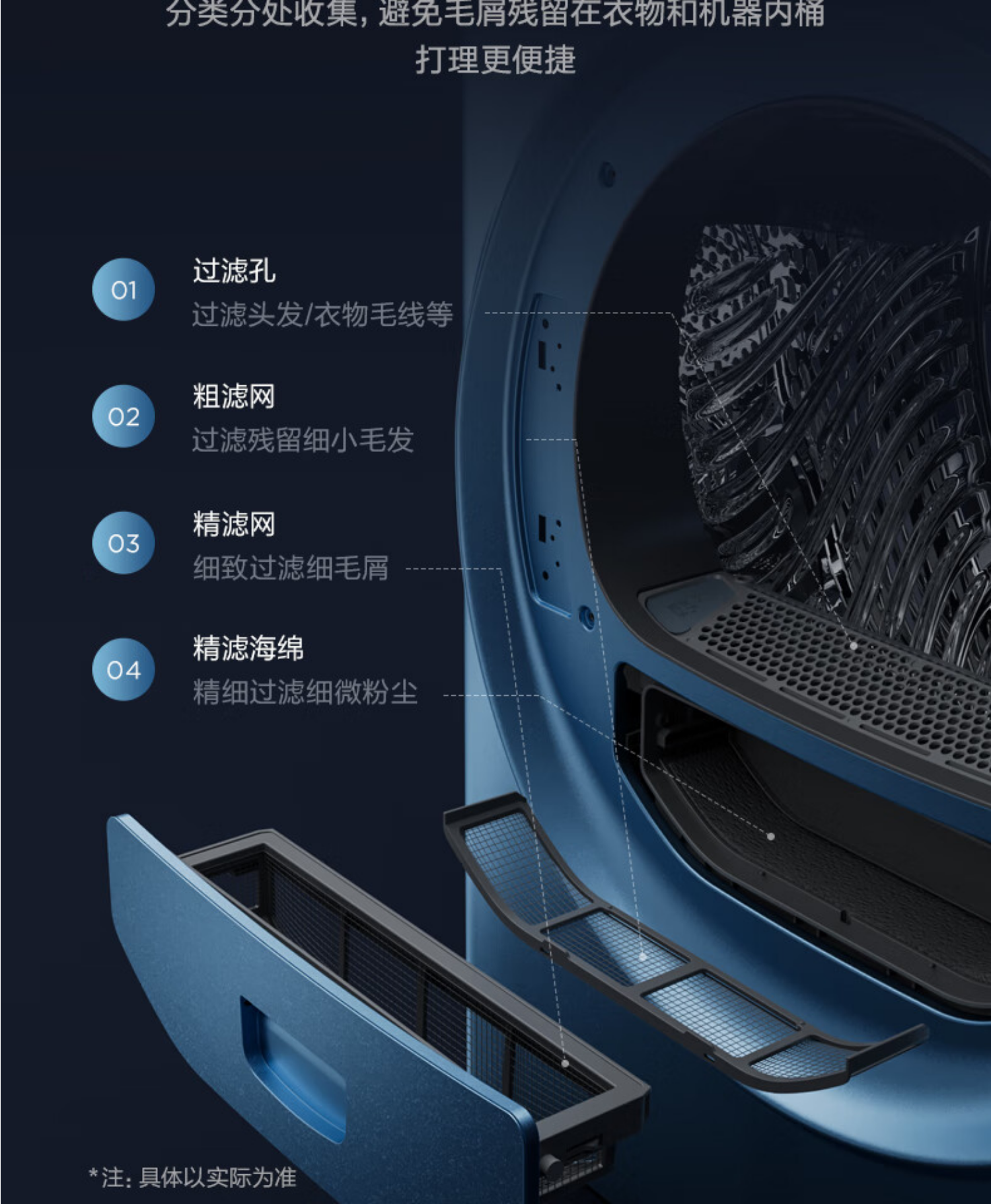 美的洗烘套装 元气系列MG100RS5+MH100-HS5