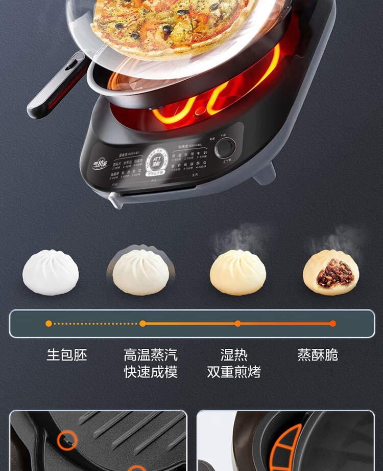 美的电饼铛JKE3036
