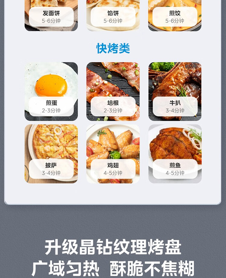 美的电饼铛JKE3036