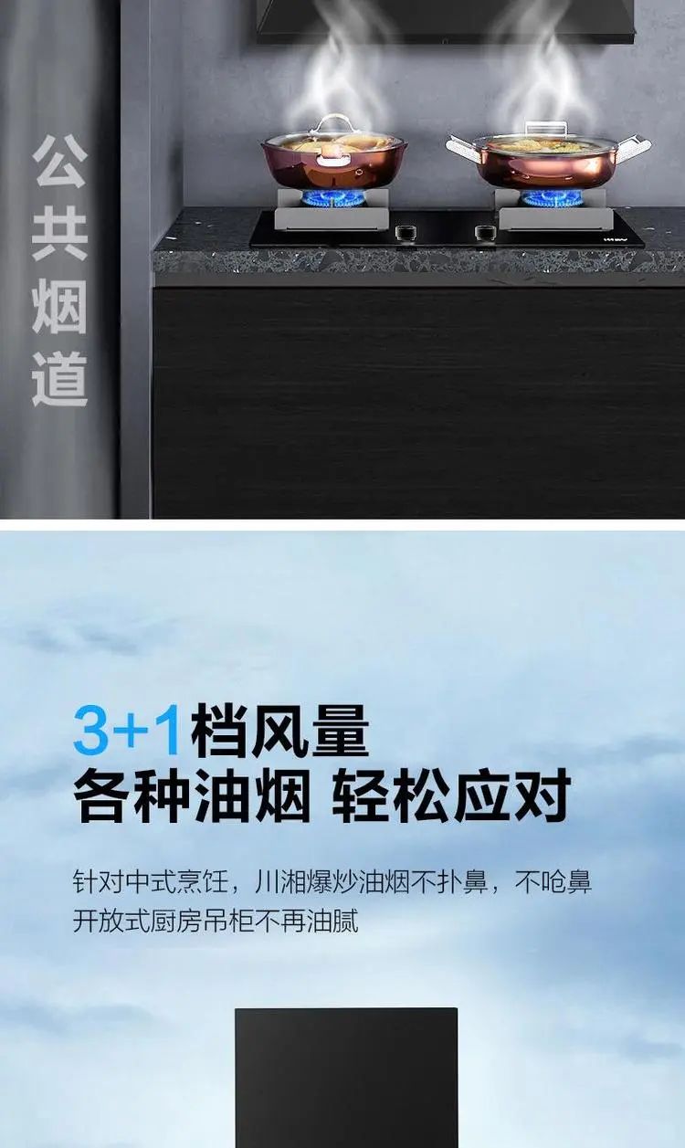 华帝烟机23立方侧吸式CXW-250-XS406