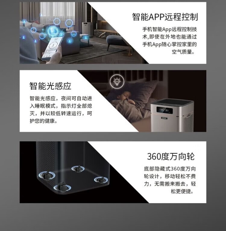 莱克空气净化器K6PRO（KJ610）