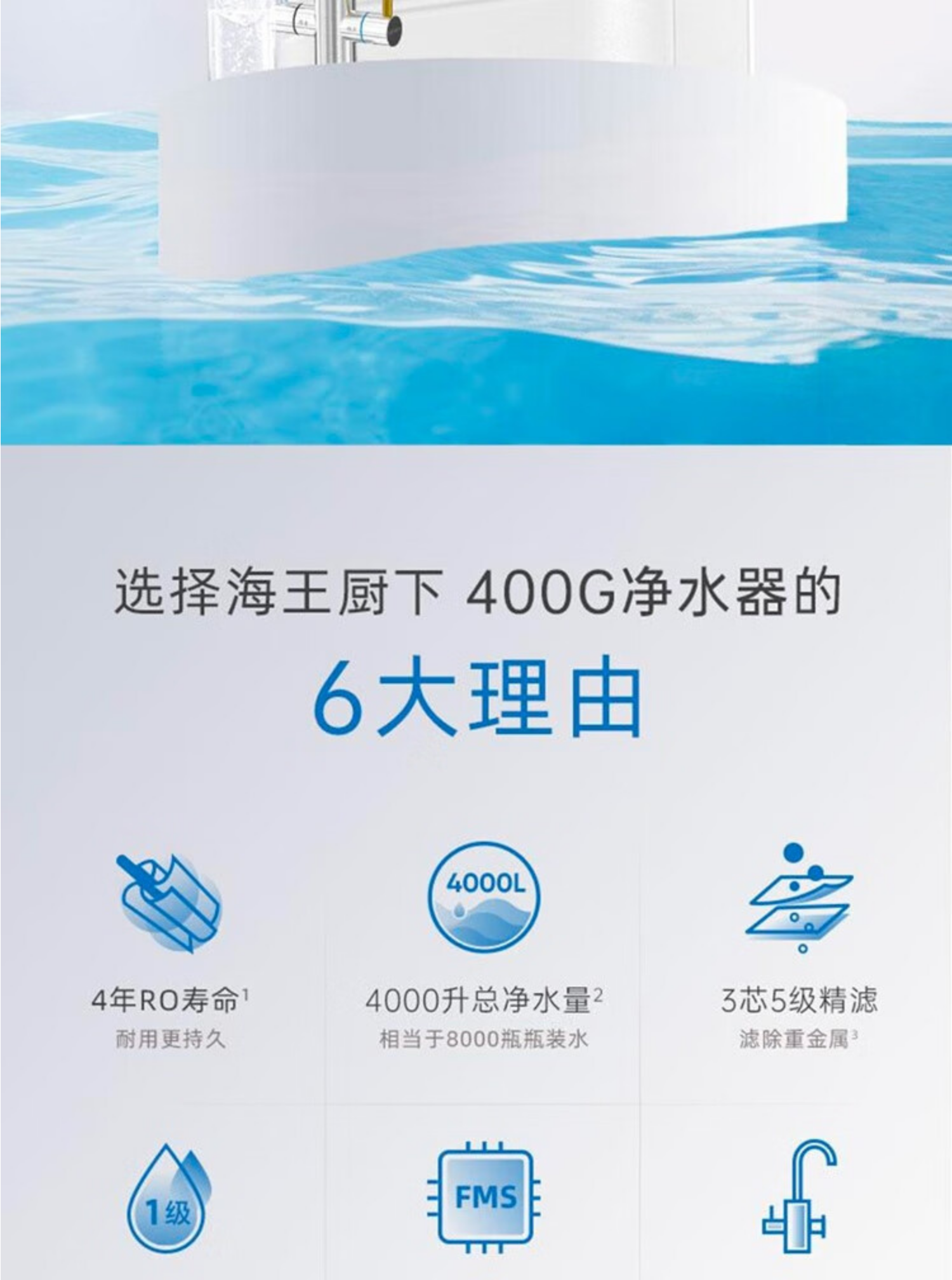 沁园净水器UR-Q5343
