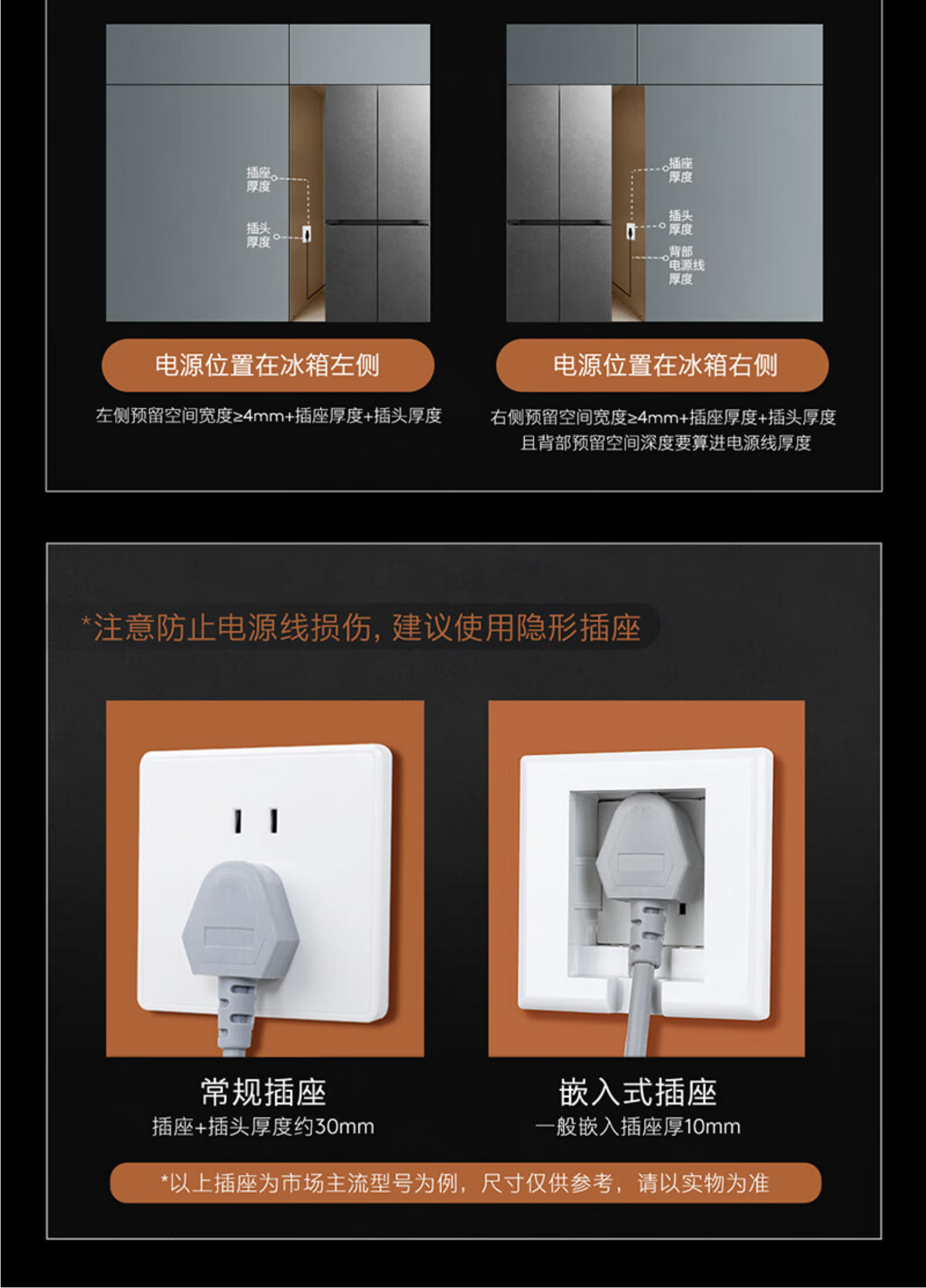 美的高端定制品牌COLMO冰箱十字开CRBUS517W-HJ1镜岩灰