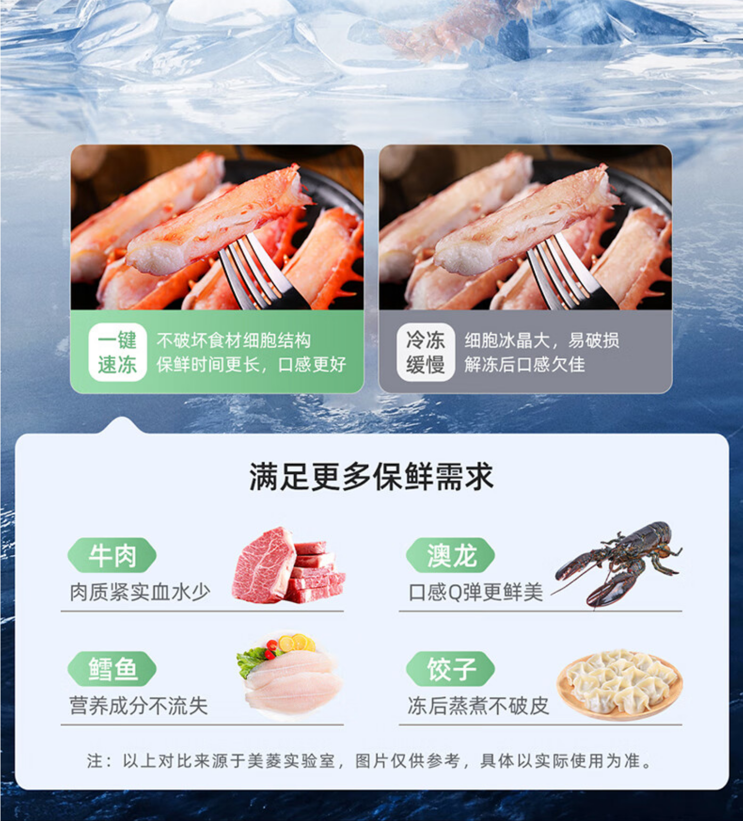 美菱冰箱十字开BCD-456WP9BX