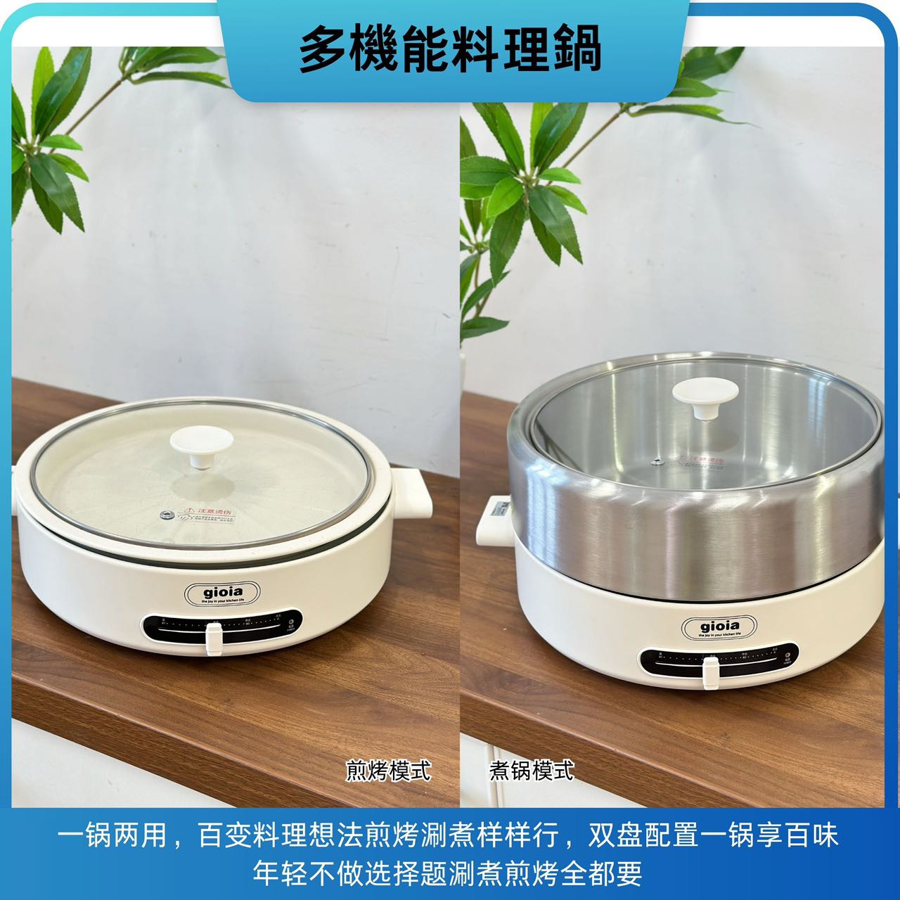 焦亚多功能料理锅JY-DHGS05