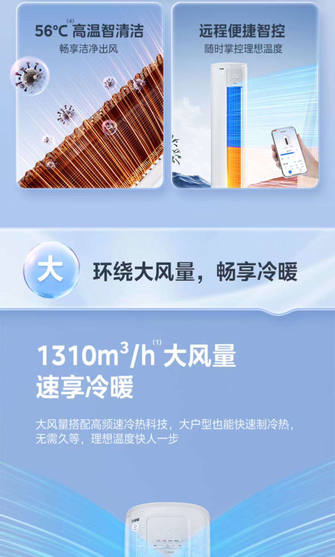 美的空调冷静星KFR-72LW/PH2
