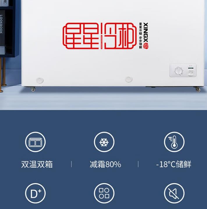 星星冷柜BCD-506GA