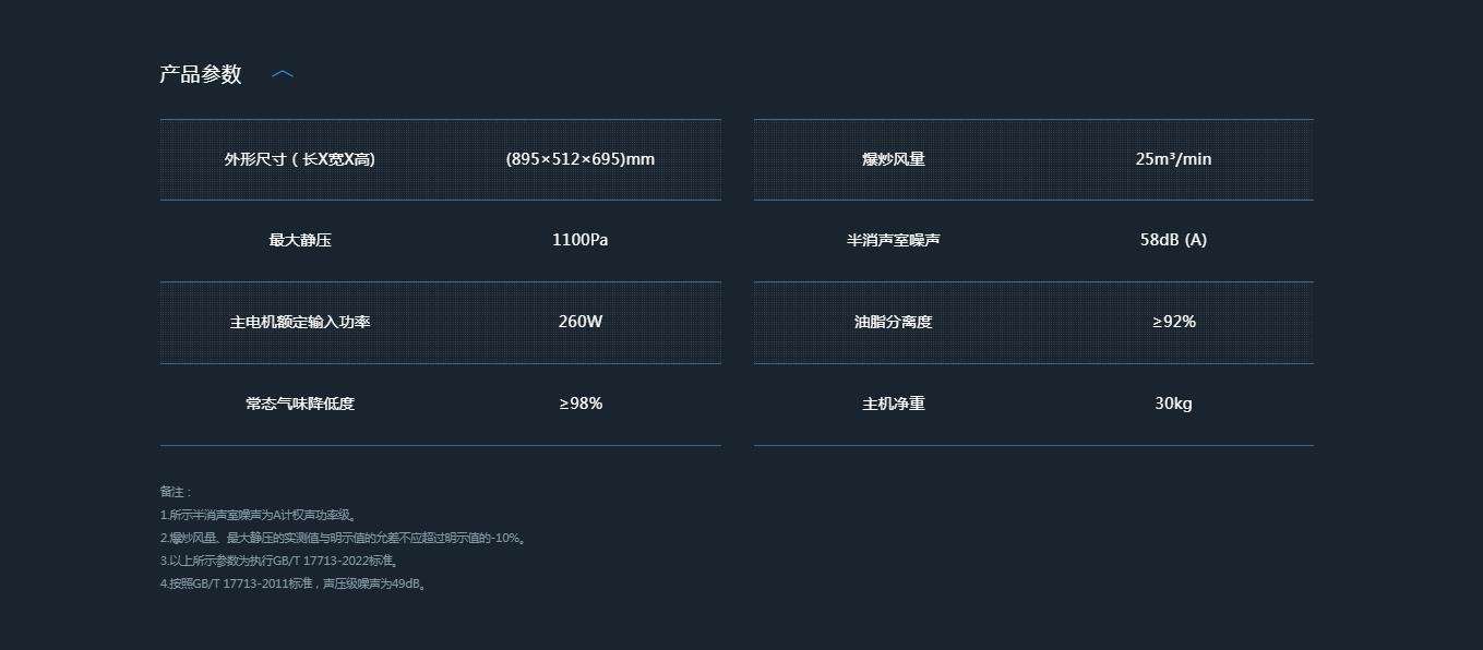 老板烟机25立方双腔双吸CXW-260-8358S