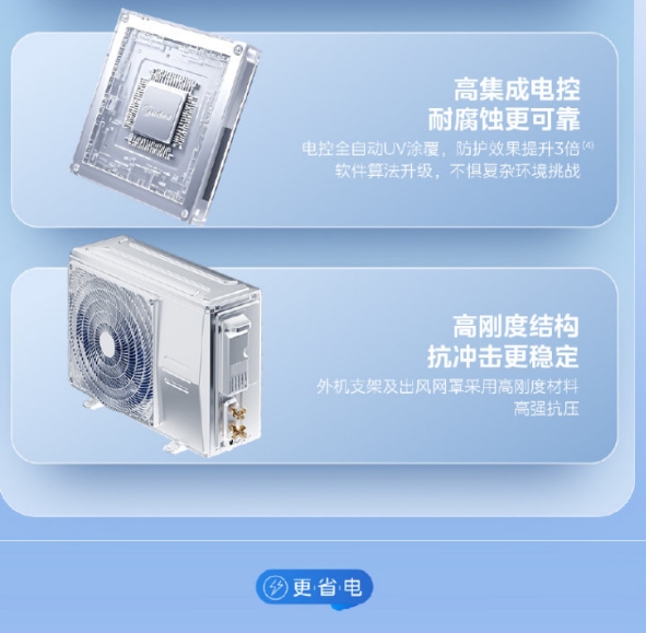 美的空调1P挂机冷静星KFR-26GW/PH2