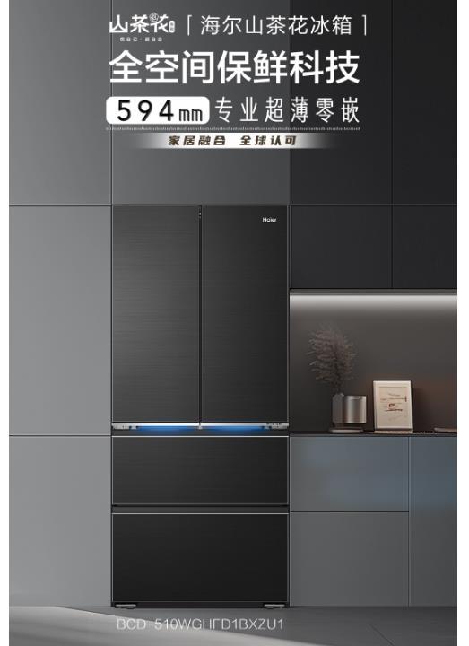 海尔冰箱法式多门BCD-510WGHFD1BXZU1