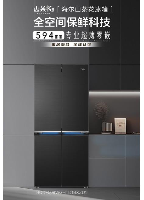 海尔冰箱十字门BCD-508WGHTD1BXZU1
