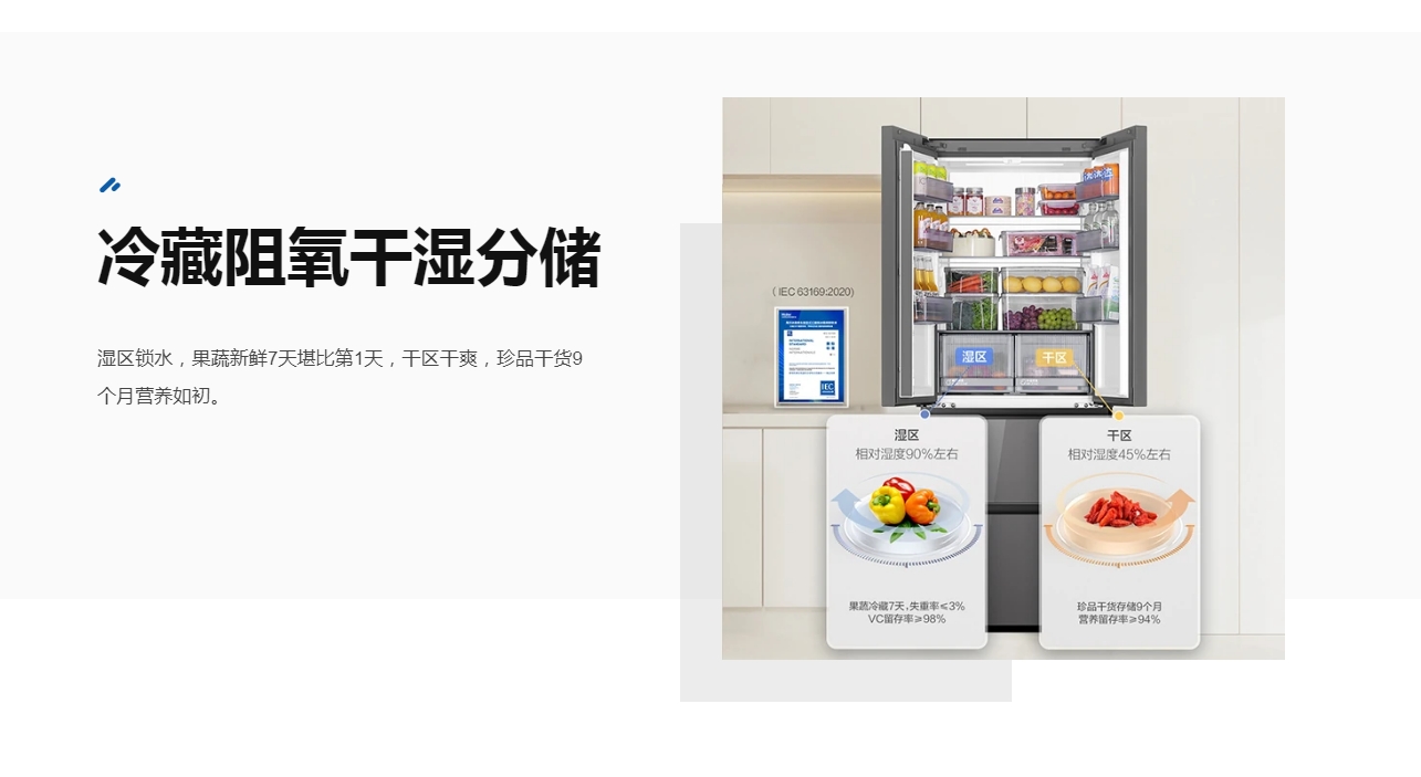 海尔冰箱法式多门BCD-412WGHFDB5GSU1