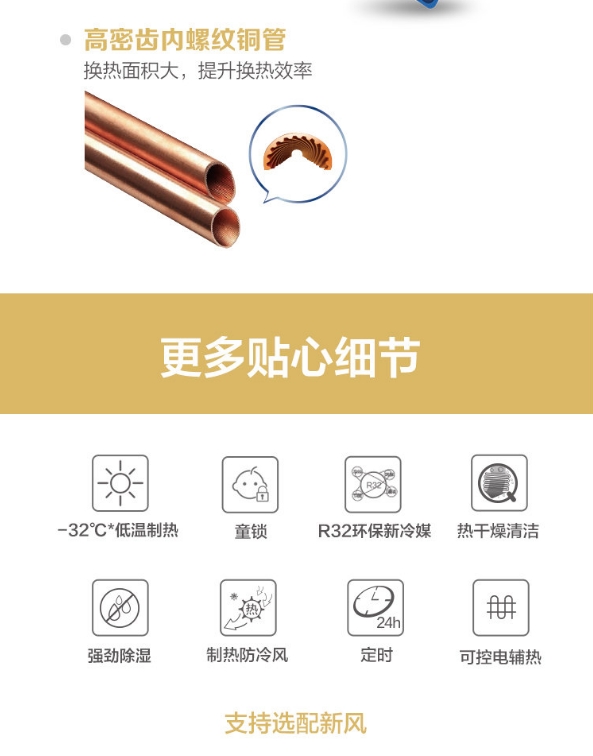 小天鹅空调3P柜机KFR-72LW/N10(BDN8)-3